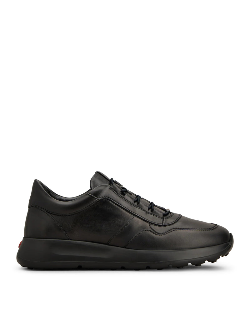 RED DOT LEATHER SNEAKERS