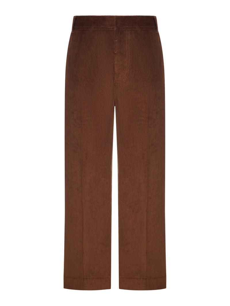 BAGGY VELVET TROUSERS