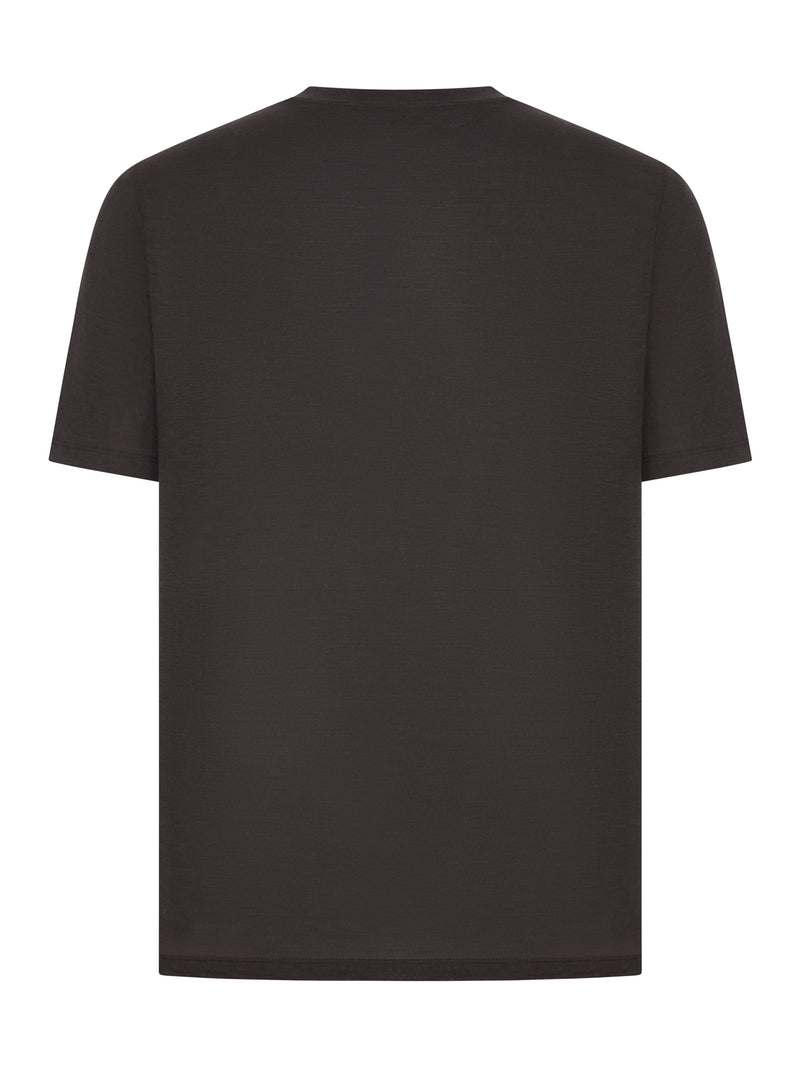CASSANDRE T-SHIRT IN SILK AND COTTON