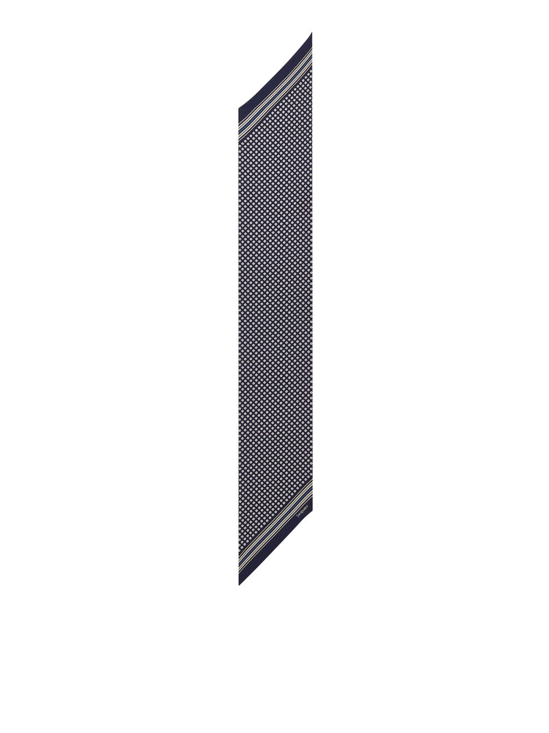 LAVALLIÈRE SCARF IN SILK TWILL