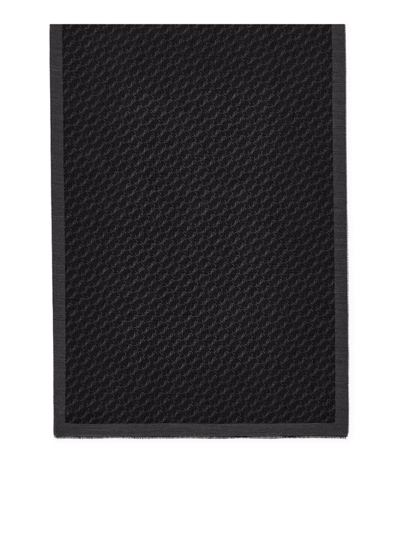 CASSANDRE SCARF IN CASHMERE AND SILK JACQUARD