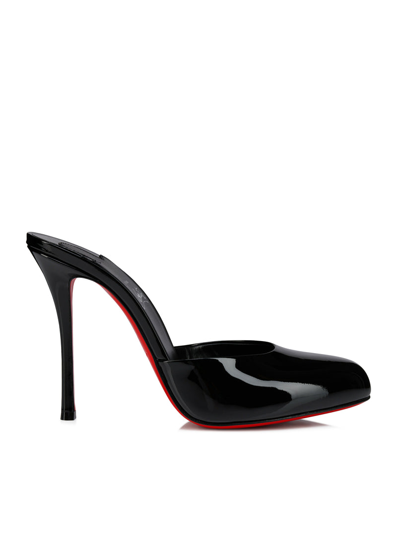 DOLLY PATENT CALFSKIN MULE