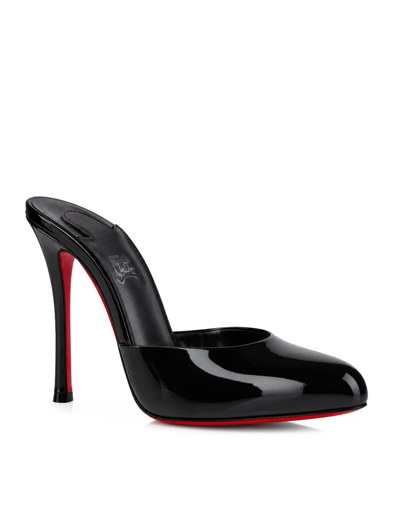 DOLLY PATENT CALFSKIN MULE