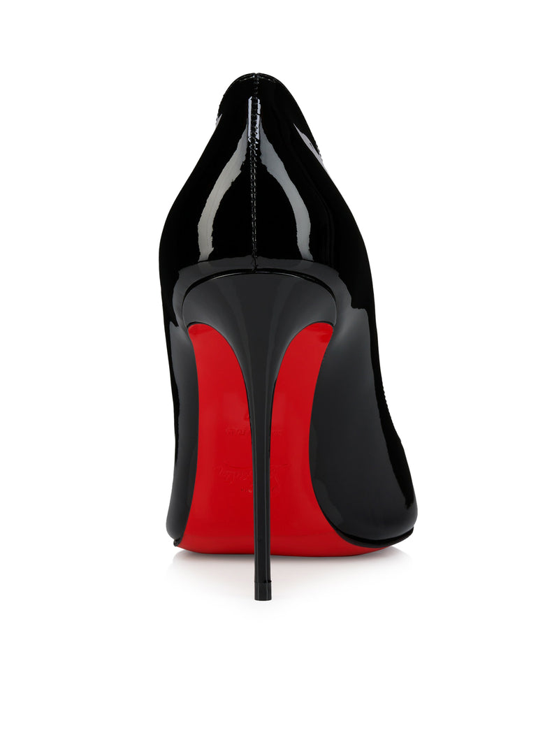 LA PIGALLE PATENT CALFSKIN PUMPS
