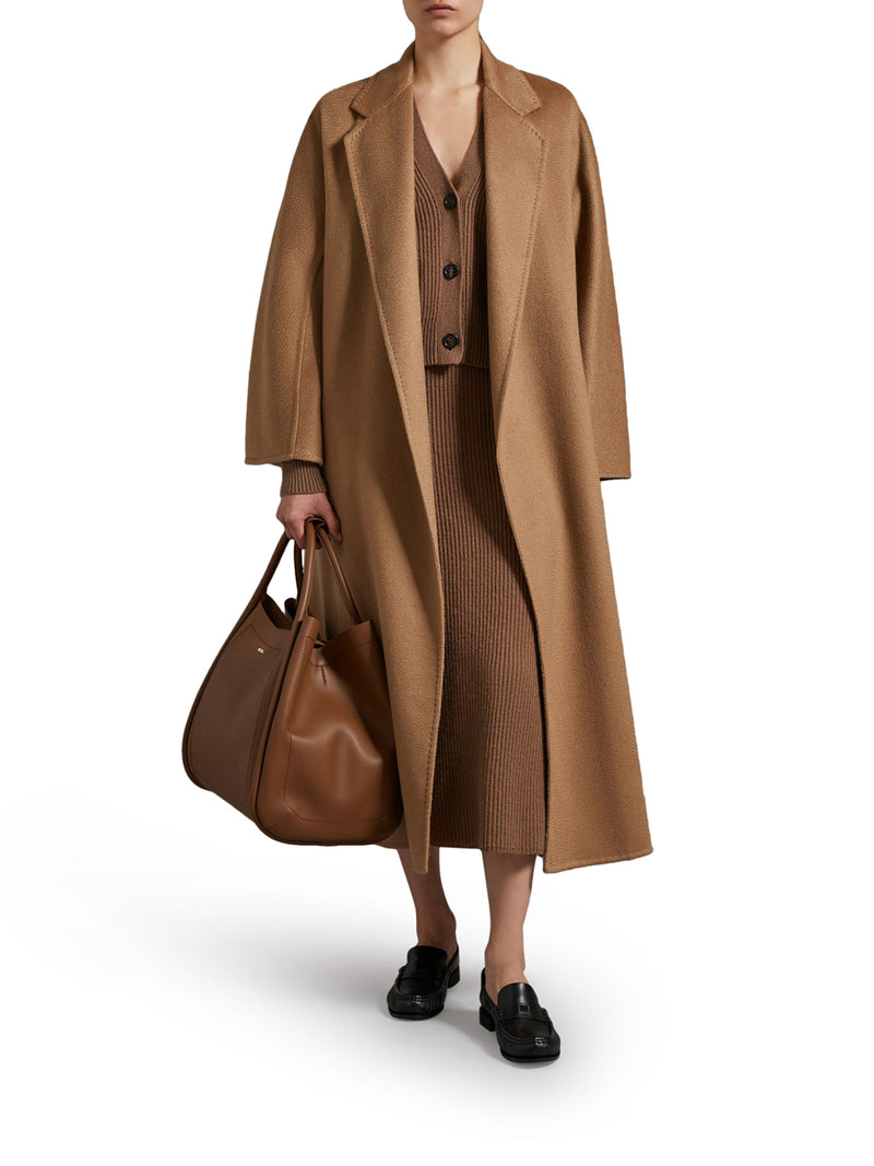 LUDMILLA WOOL COAT WITH WAIST BELT