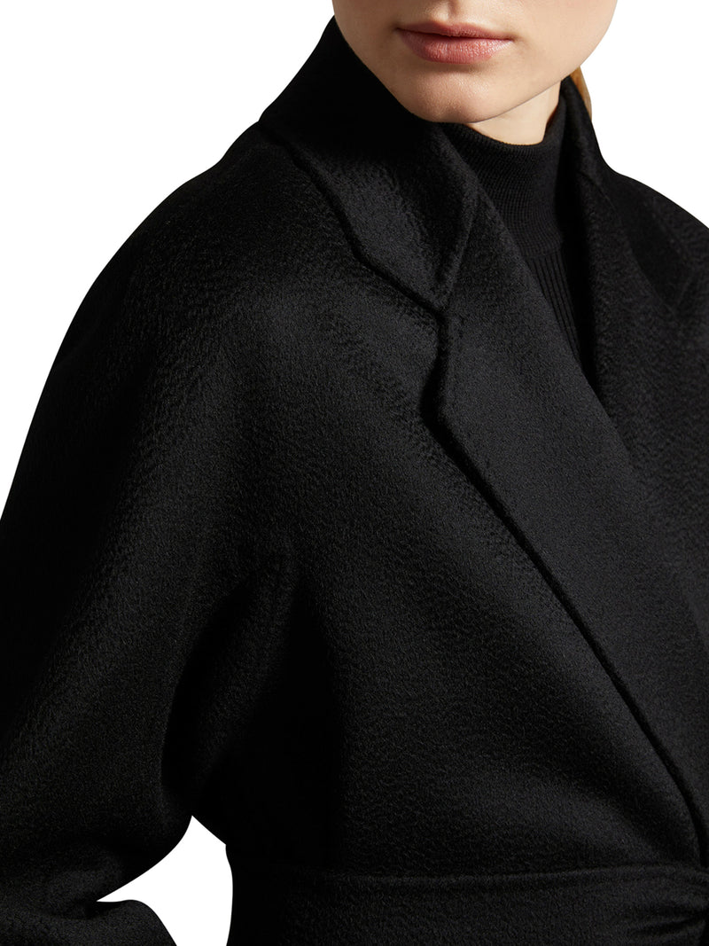 LUDMILLA WOOL COAT WITH WAIST BELT