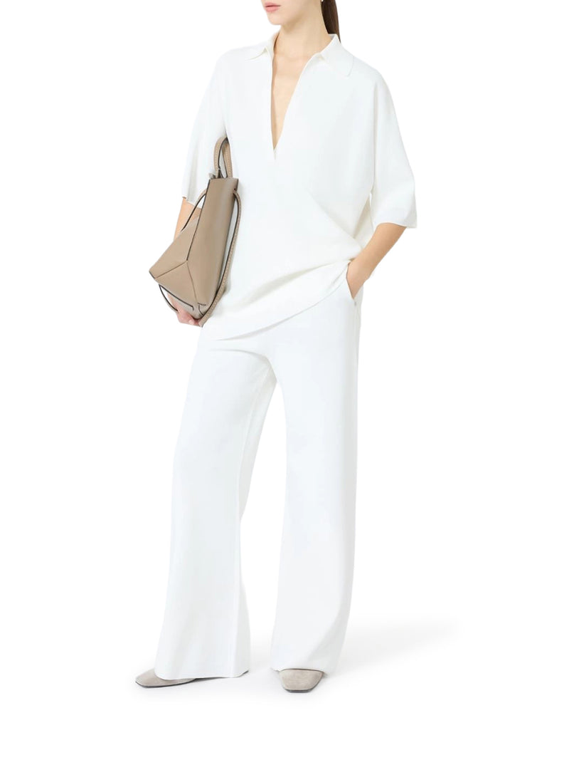 VISCOSE CREPE TROUSERS