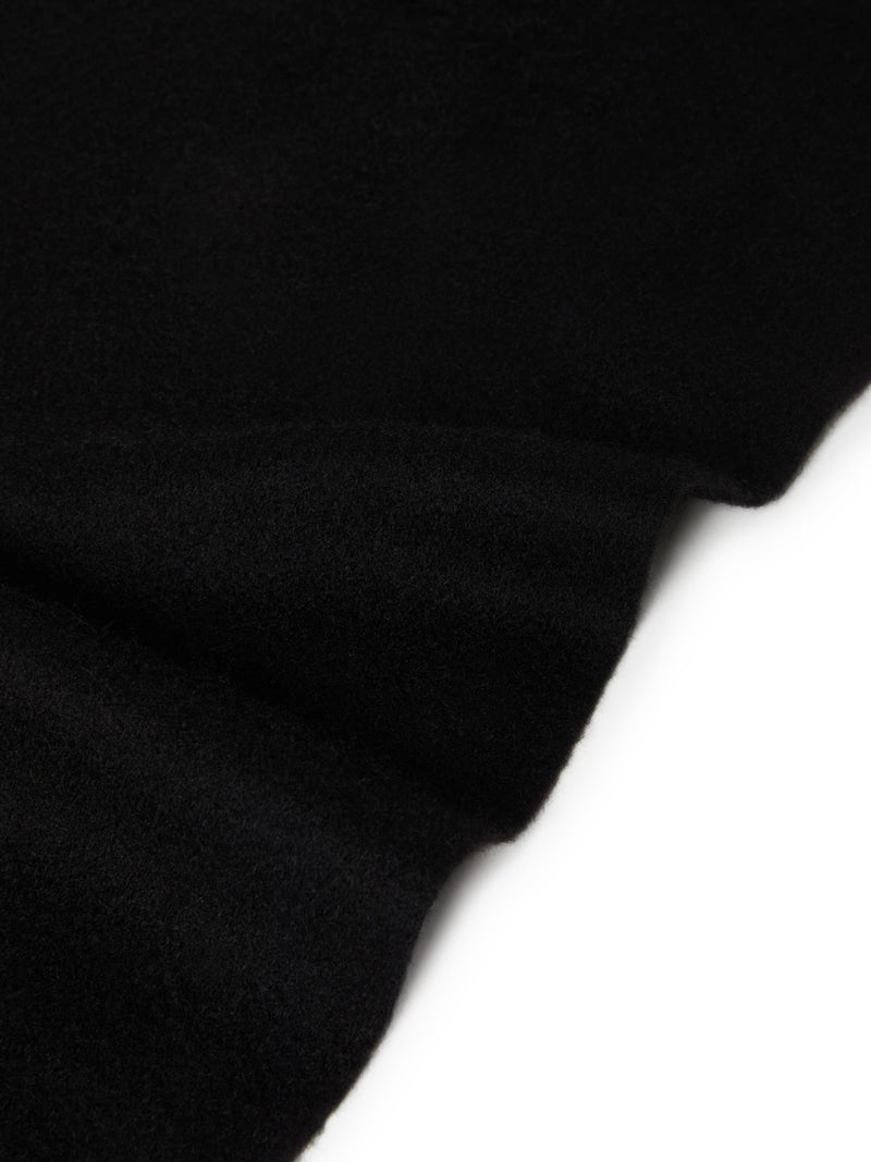 CASHMERE STOLE WITH MONOGRAM EMBROIDERY