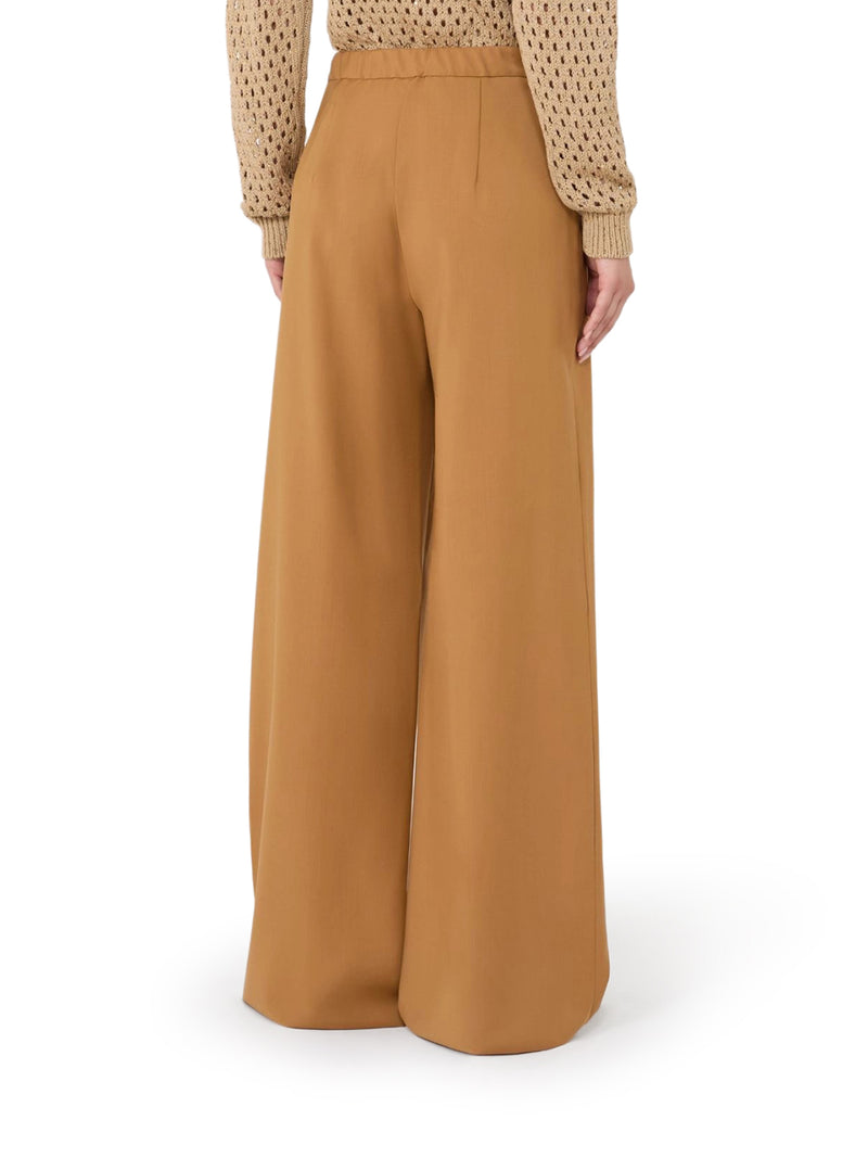 LIGHTWEIGHT WOOL CANVAS TROUSERS