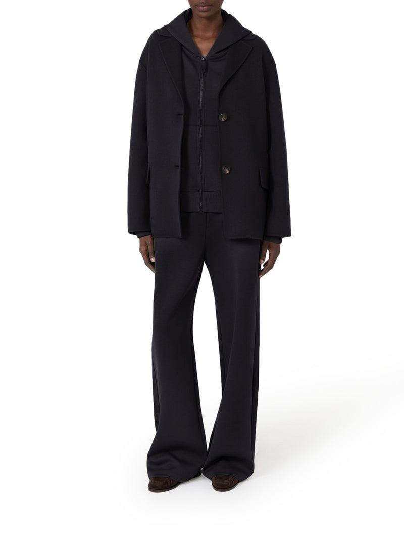 WIDE TROUSERS IN DOUBLE JERSEY