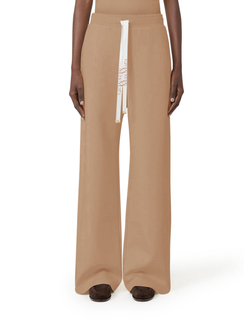 WIDE TROUSERS IN DOUBLE JERSEY