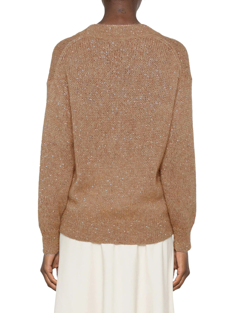 DAZZLING ENGLISH HALF RIB COTTON SWEATER
