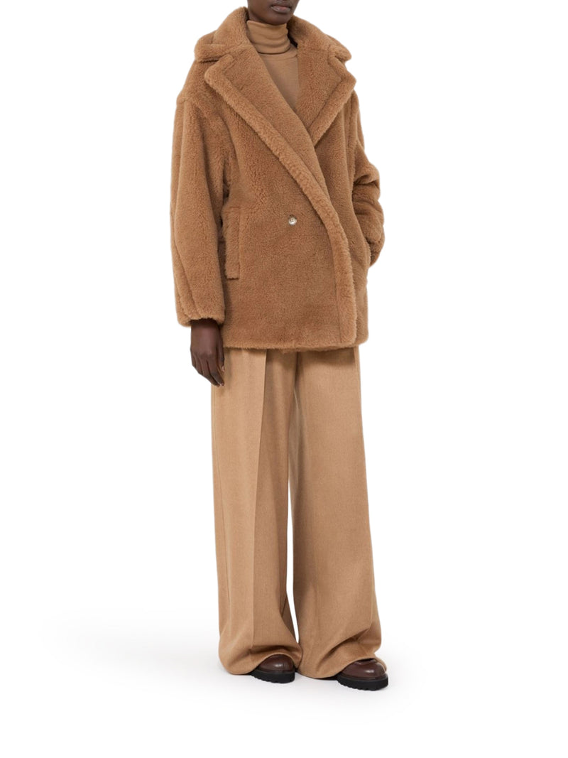 BEAR ICON SHORT TEDDY COAT
