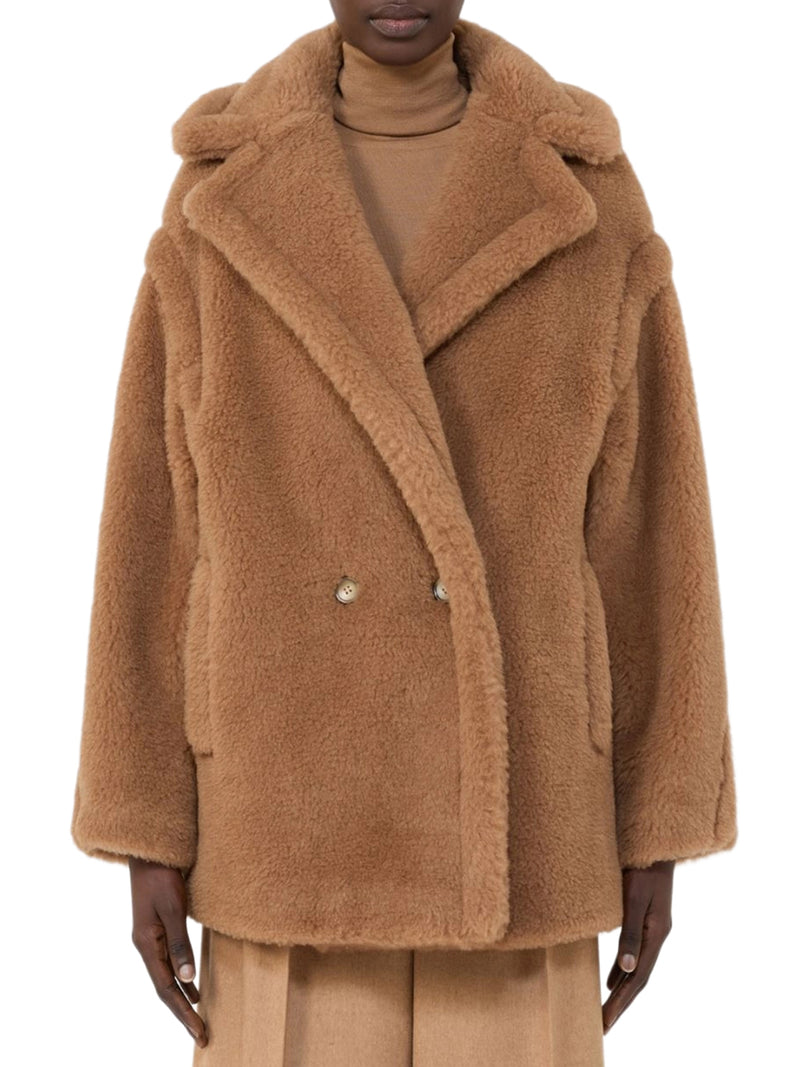 BEAR ICON SHORT TEDDY COAT
