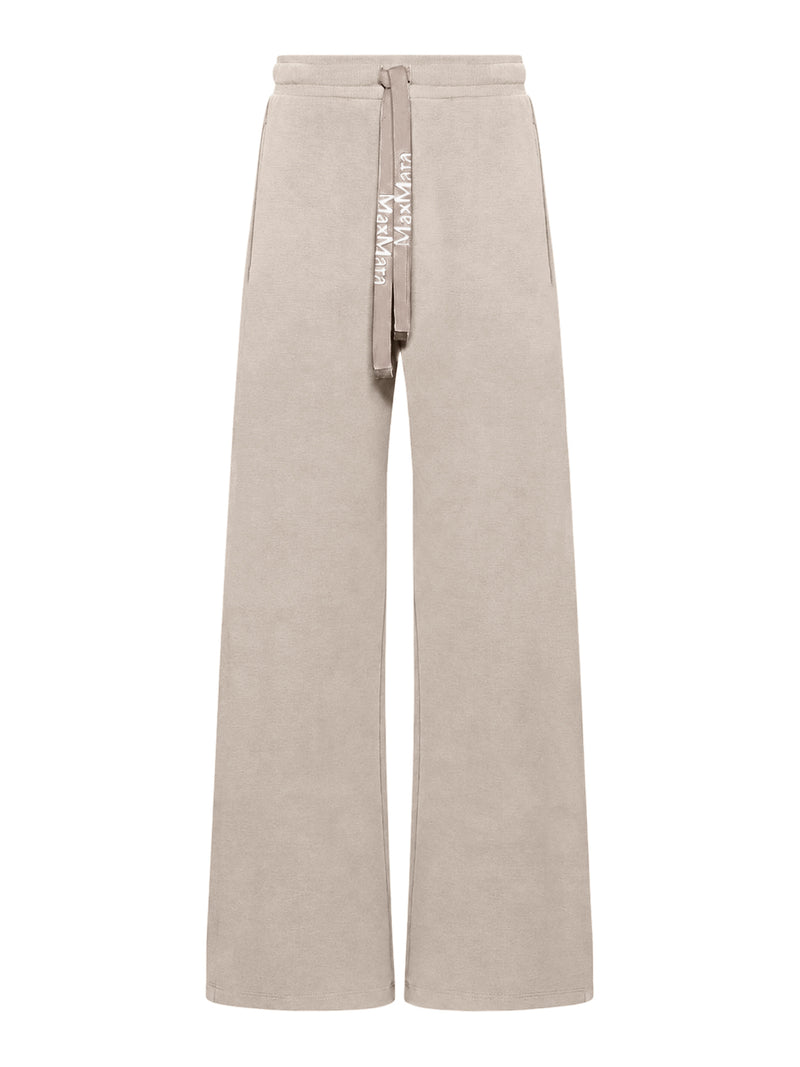 WIDE TROUSERS IN DOUBLE JERSEY