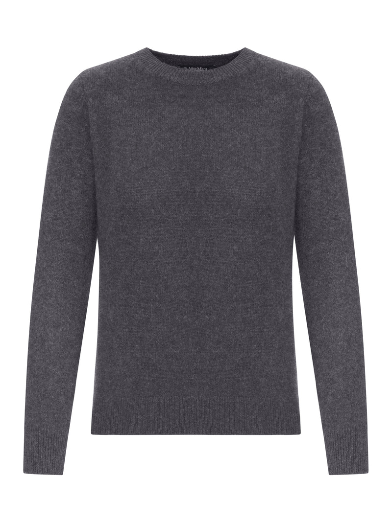 COTTON-BLEND CREW-NECK SWEATER