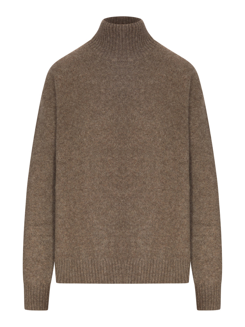 HIGH-NECK SWEATER