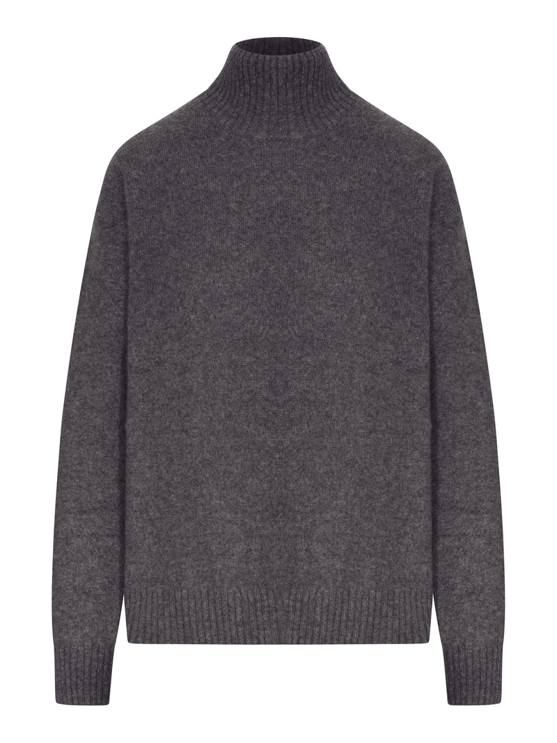 HIGH-NECK SWEATER