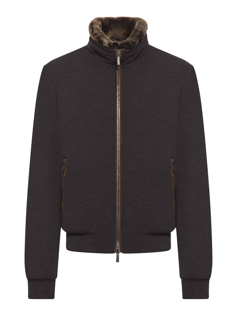 BEAUTIFUL CASHMERE AND SILK BOMBER JACKETS
