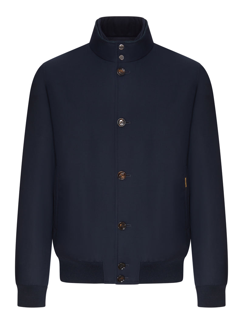 JANOS PUM HIGH-NECK BOMBER JACKET