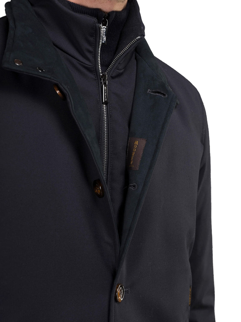 JANOS PUM HIGH-NECK BOMBER JACKET