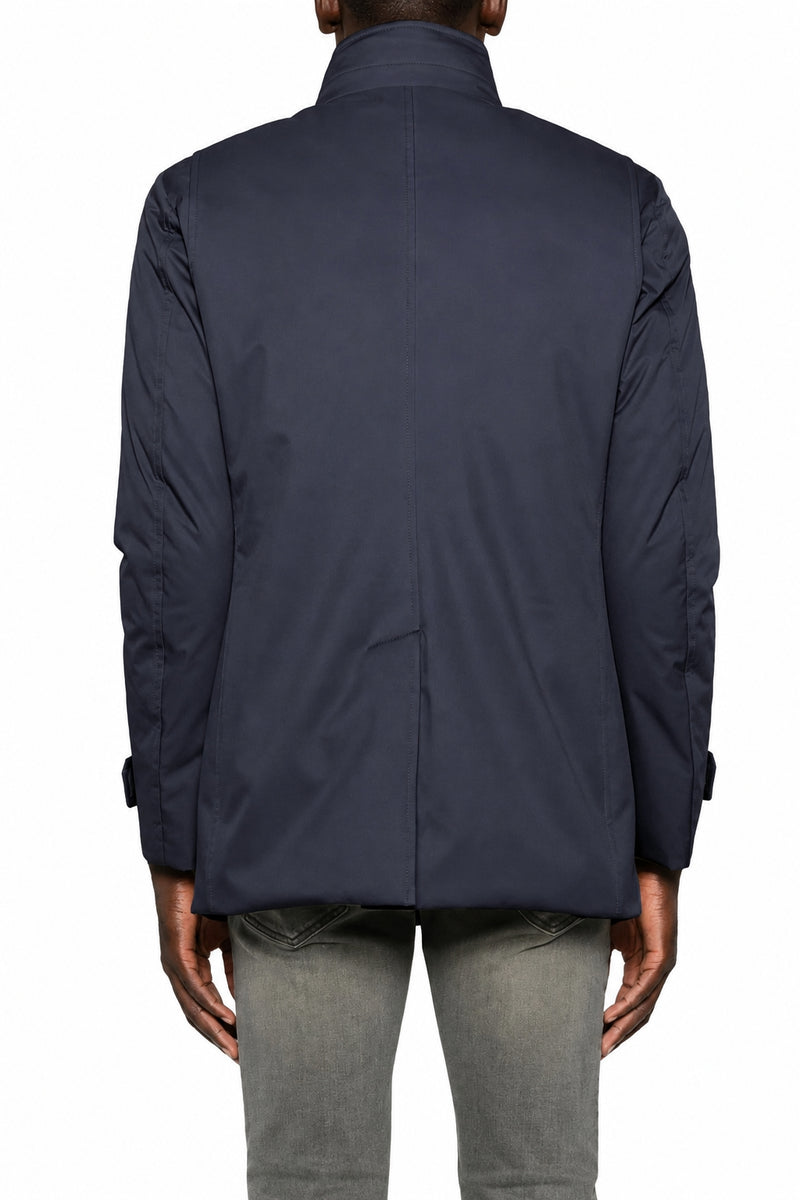 REIS-ADS JACKET IN TECHNICAL FABRIC WITH HIGH COLLAR