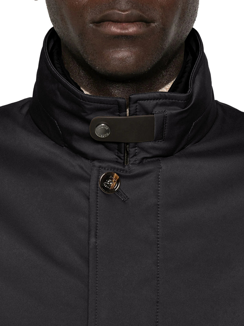REIS-ADS JACKET IN TECHNICAL FABRIC WITH HIGH COLLAR