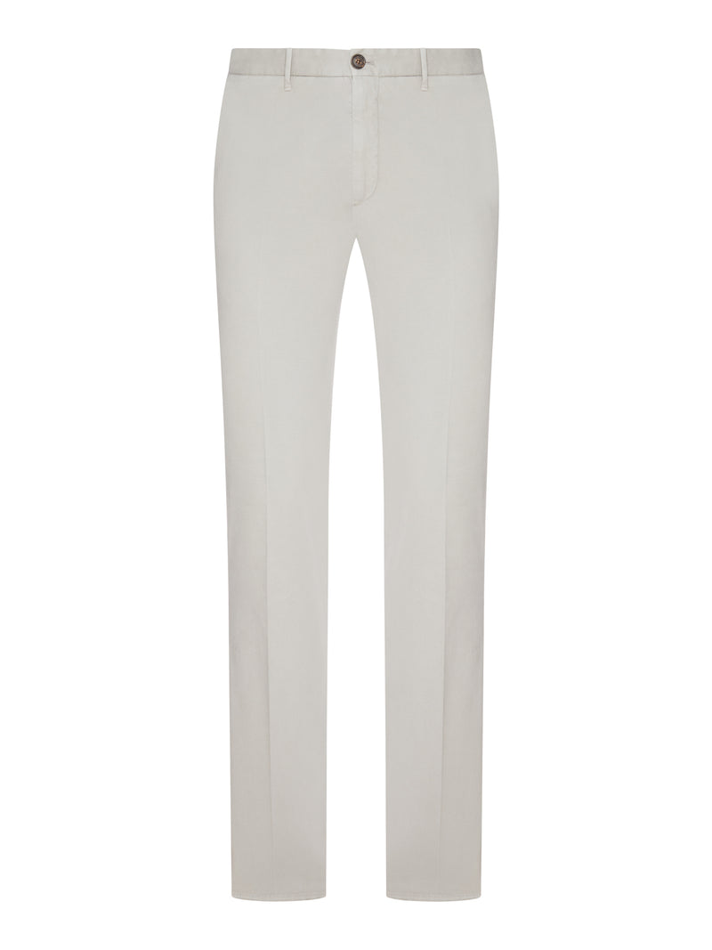 TAILORED COTTON TROUSERS