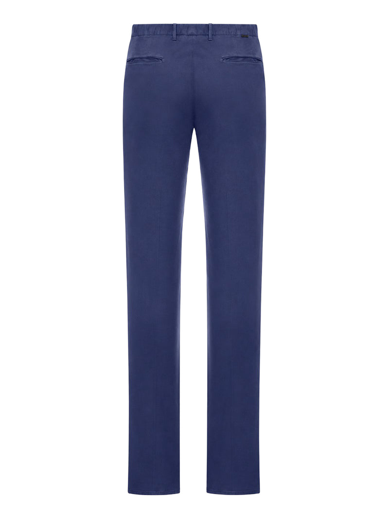 TAILORED COTTON TROUSERS