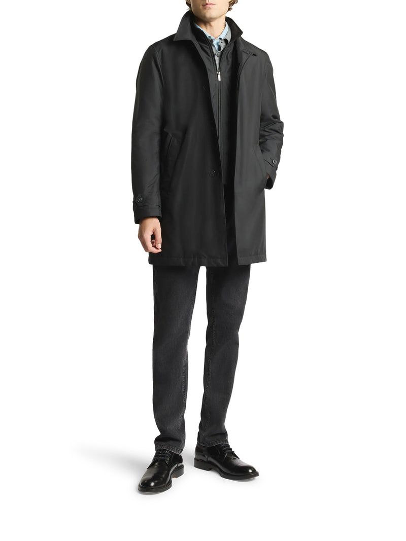 TECHNICAL POPLIN MORNING COAT