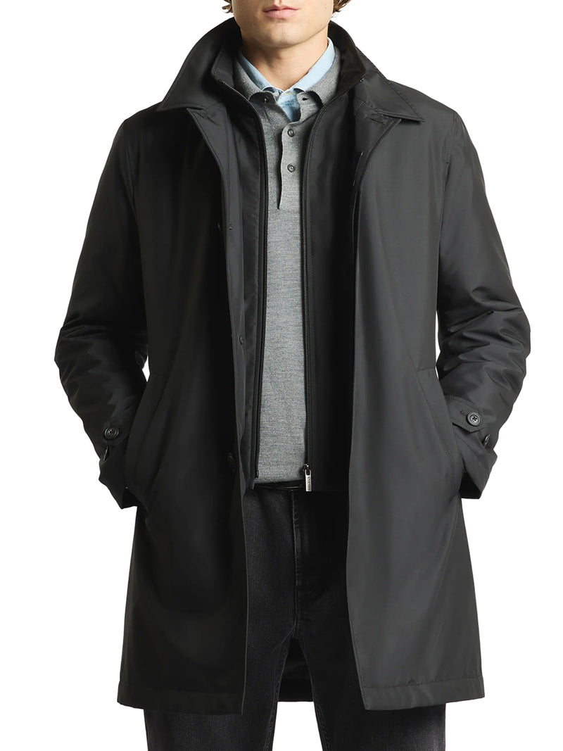 TECHNICAL POPLIN MORNING COAT