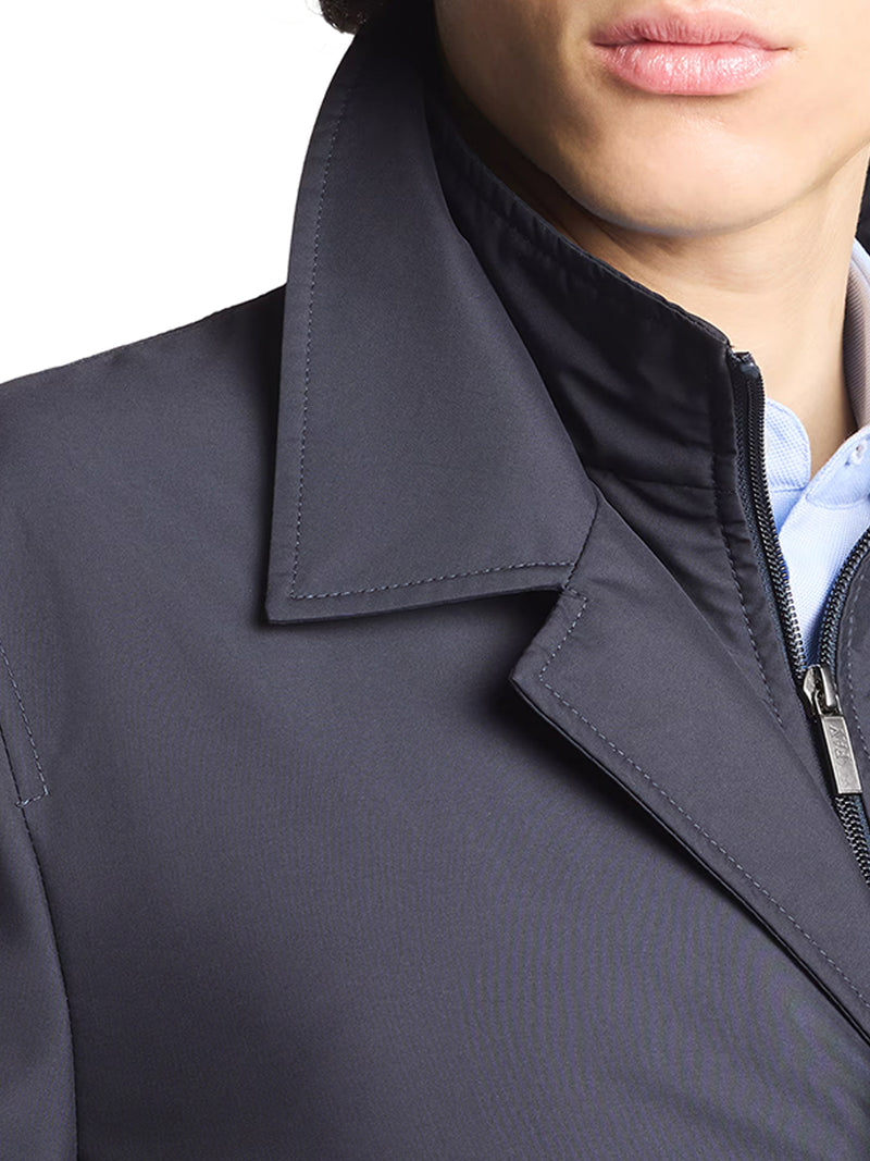TECHNICAL POPLIN MORNING COAT