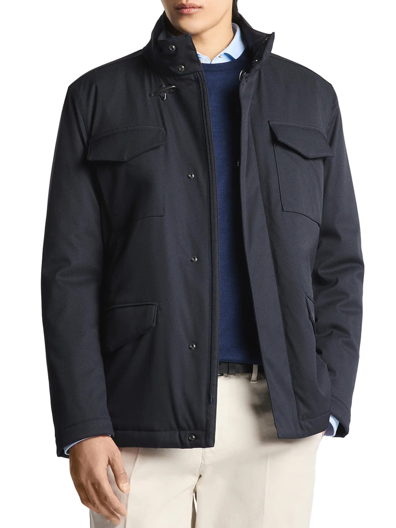 FIELD JACKET TRAVEL IN STRETCH WOOL
