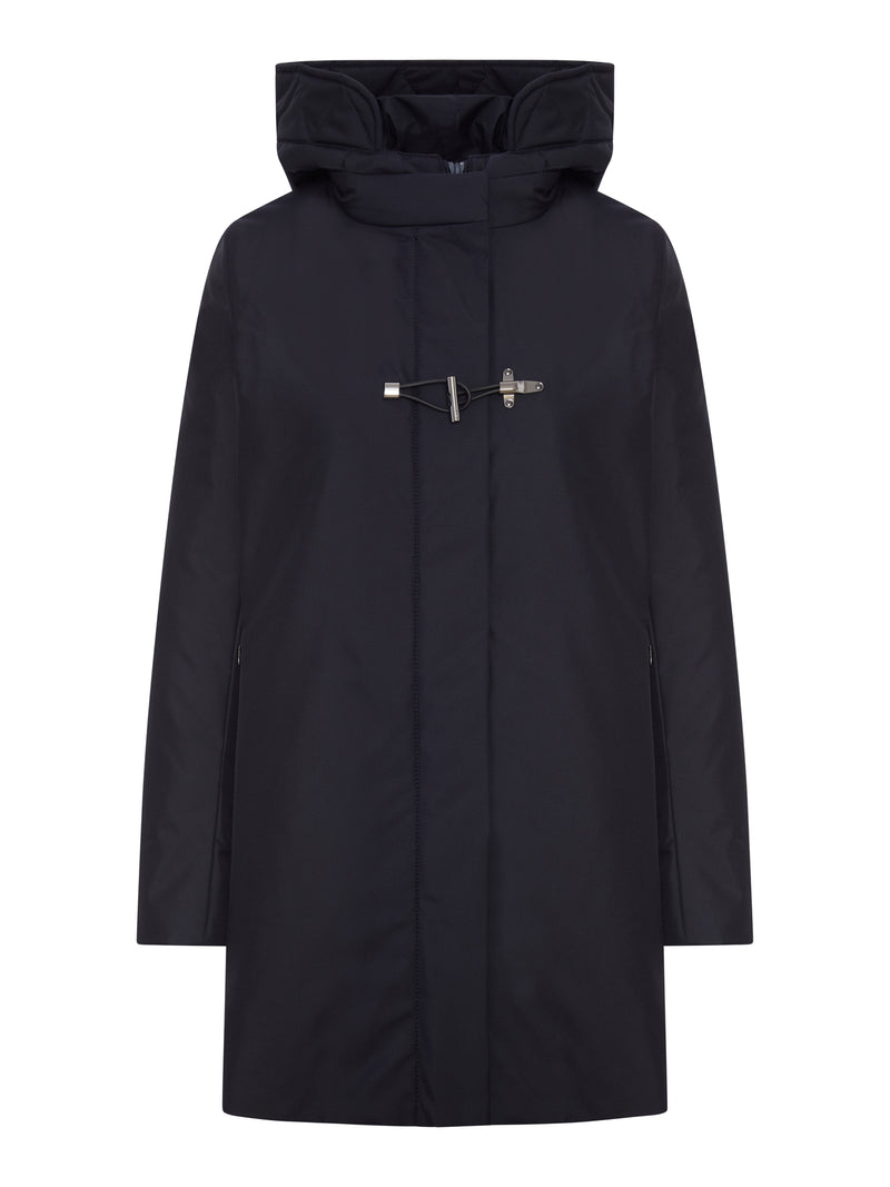 TOGGLE COAT IN TECHNICAL GABARDINE