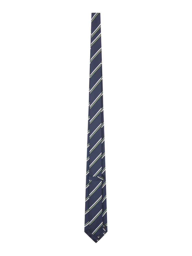 DIAGONAL STRIPED TIE
