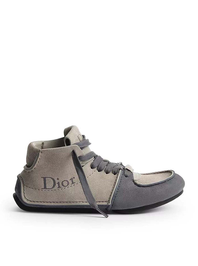 DIOR ROADIE LACE-UP BOOT IN SUEDE