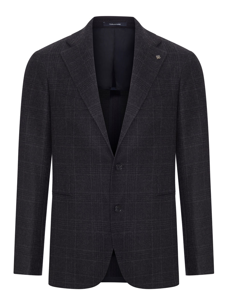 VESUVIO CHECK WOOL BLAZER