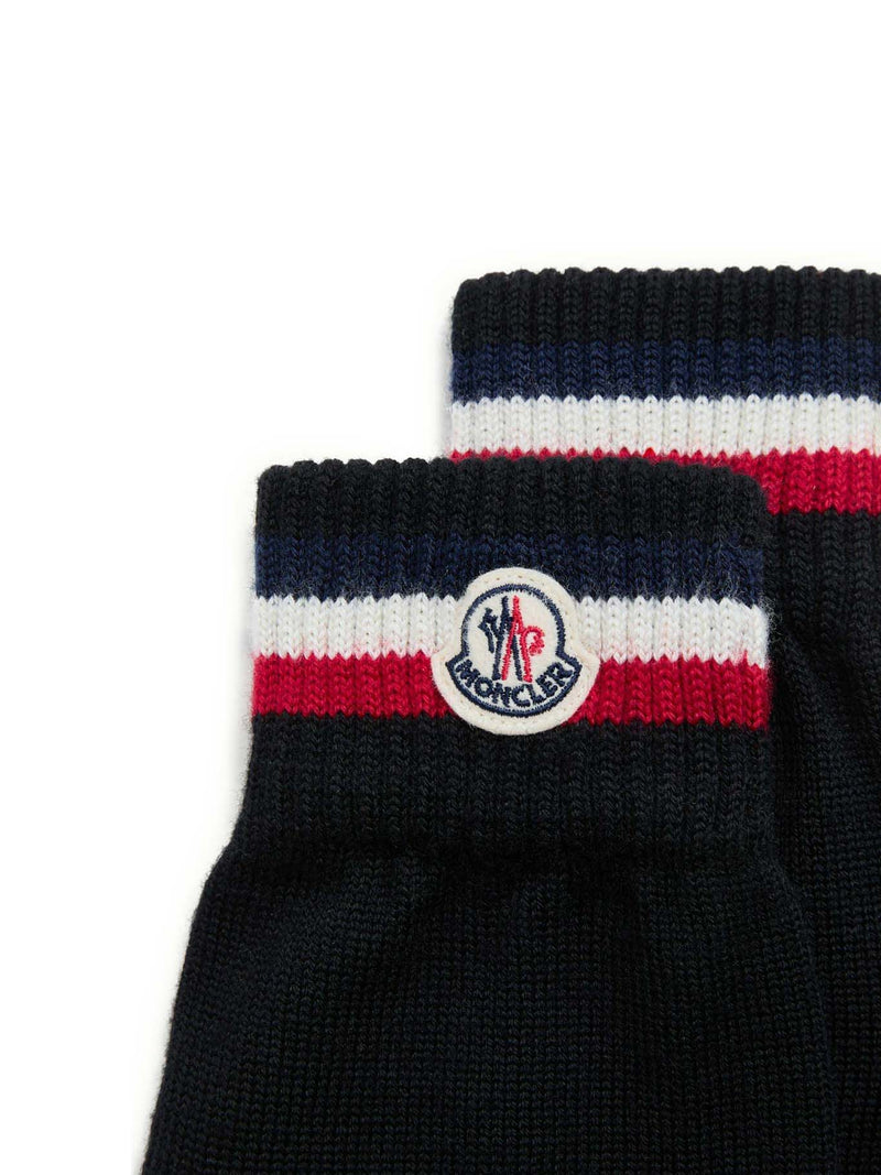 TRICOLOR WOOL GLOVES