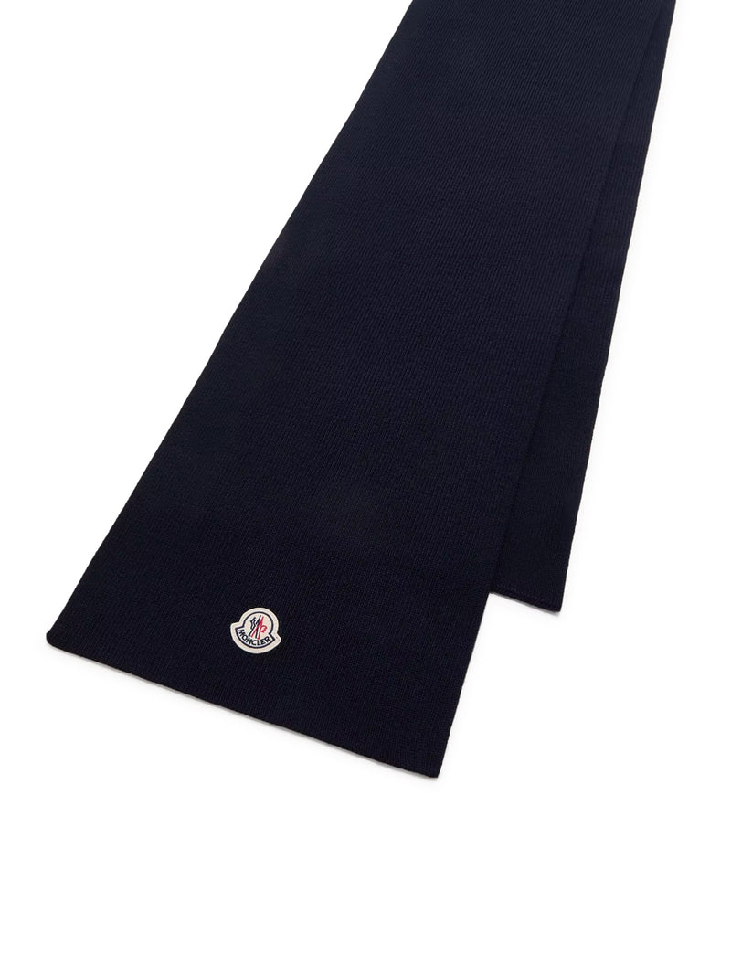 WOOL SCARF WITH LOGO