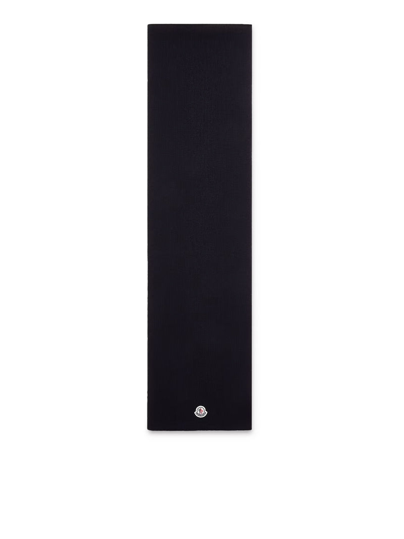 WOOL SCARF WITH LOGO