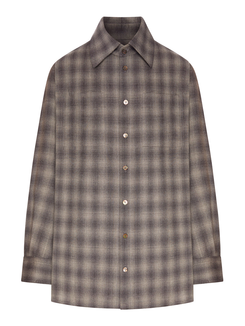 OVERSIZED CHECKED SHIRT