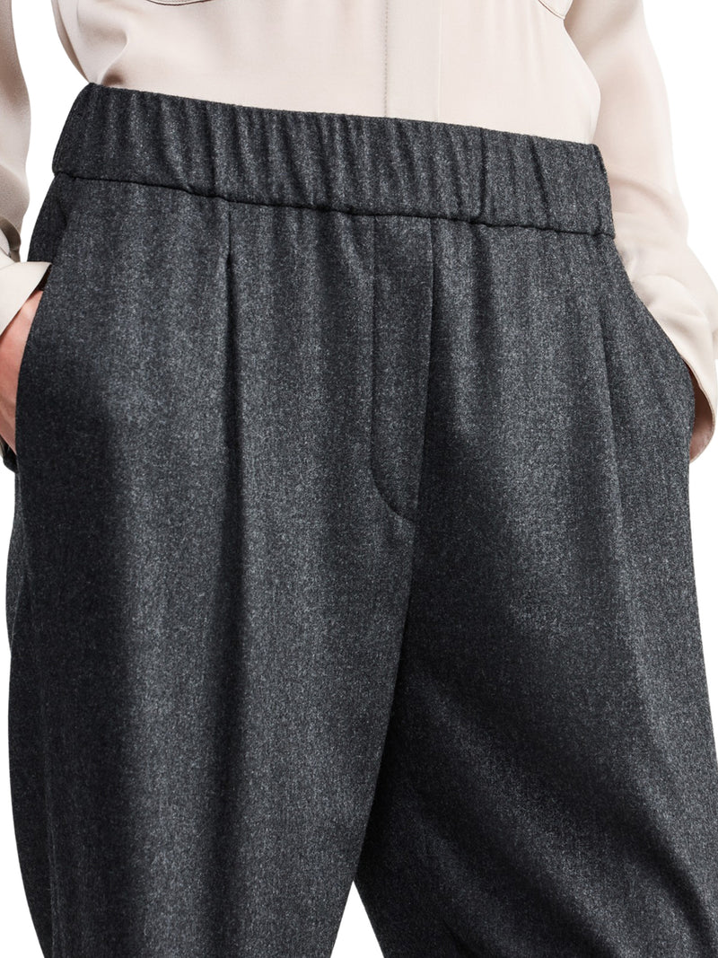 WOOL AND CASHMERE TROUSERS