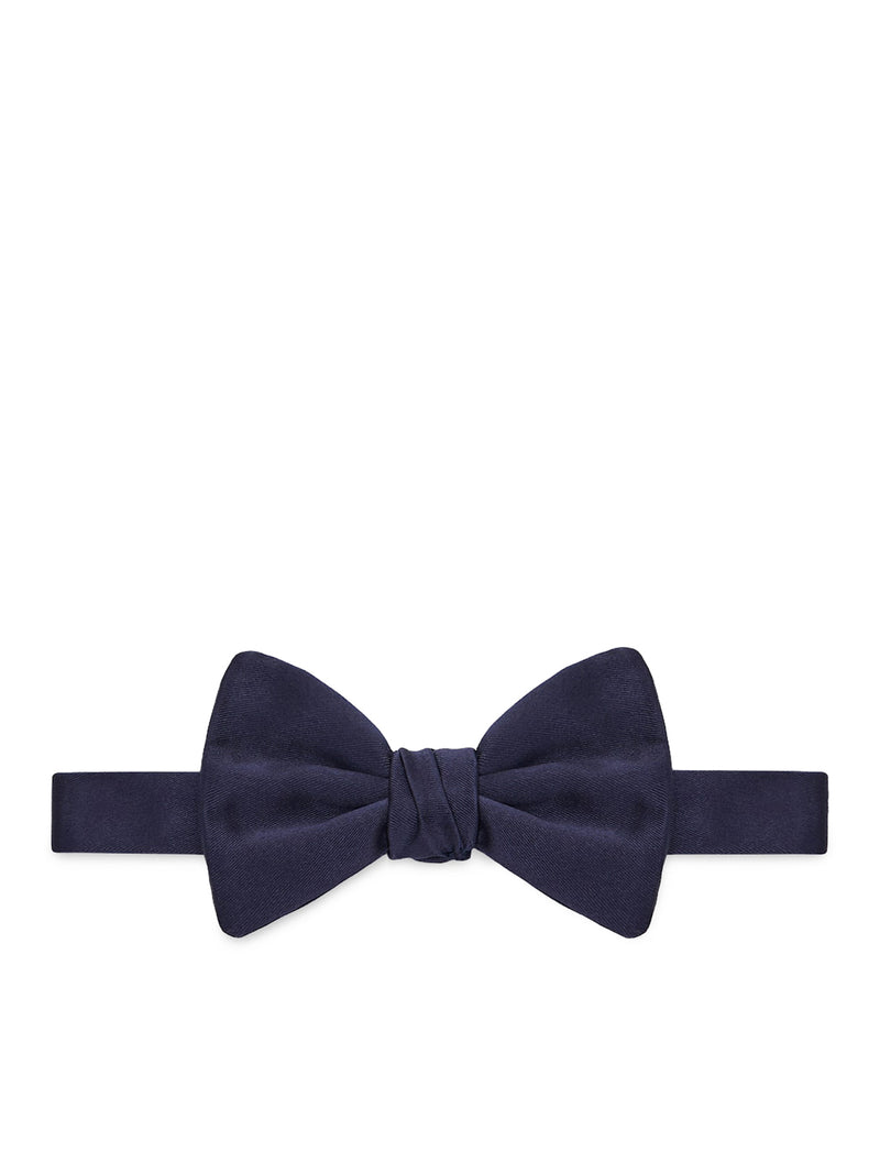 PURE SILK SELF-TIE BOW TIE