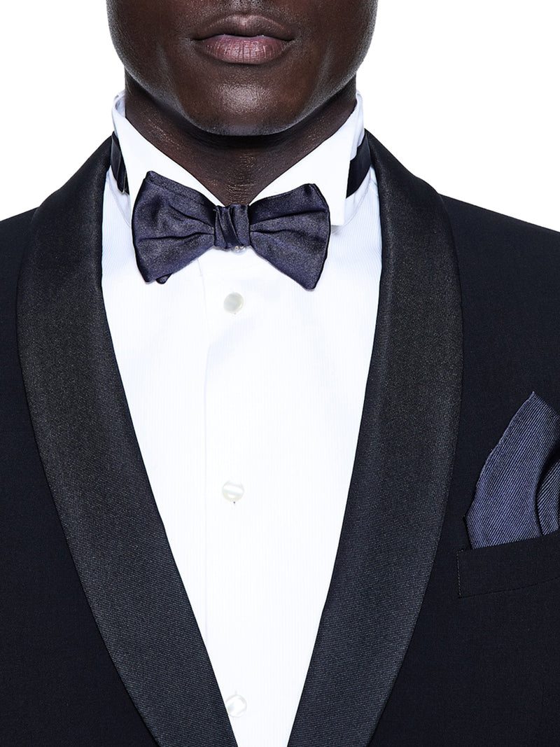 PURE SILK SELF-TIE BOW TIE