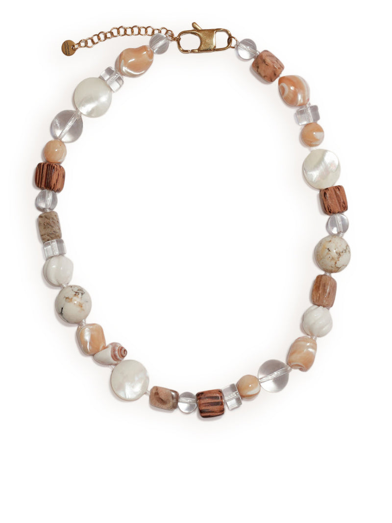 BOLD CREAM NECKLACE