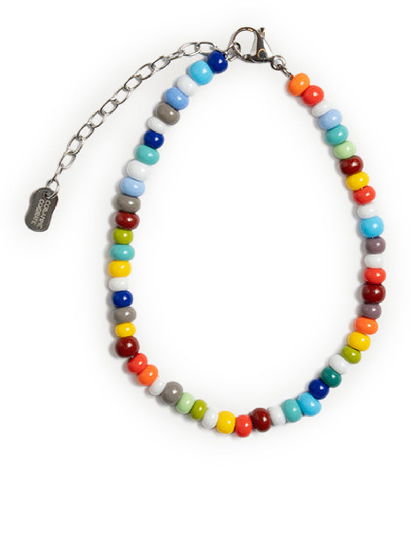 COLORFUL BRACELET WITH GLASS BEADS