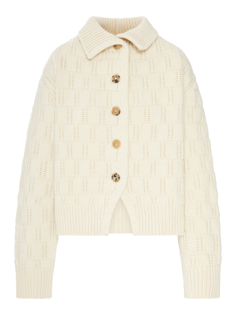OPEN-KNIT CARDIGAN