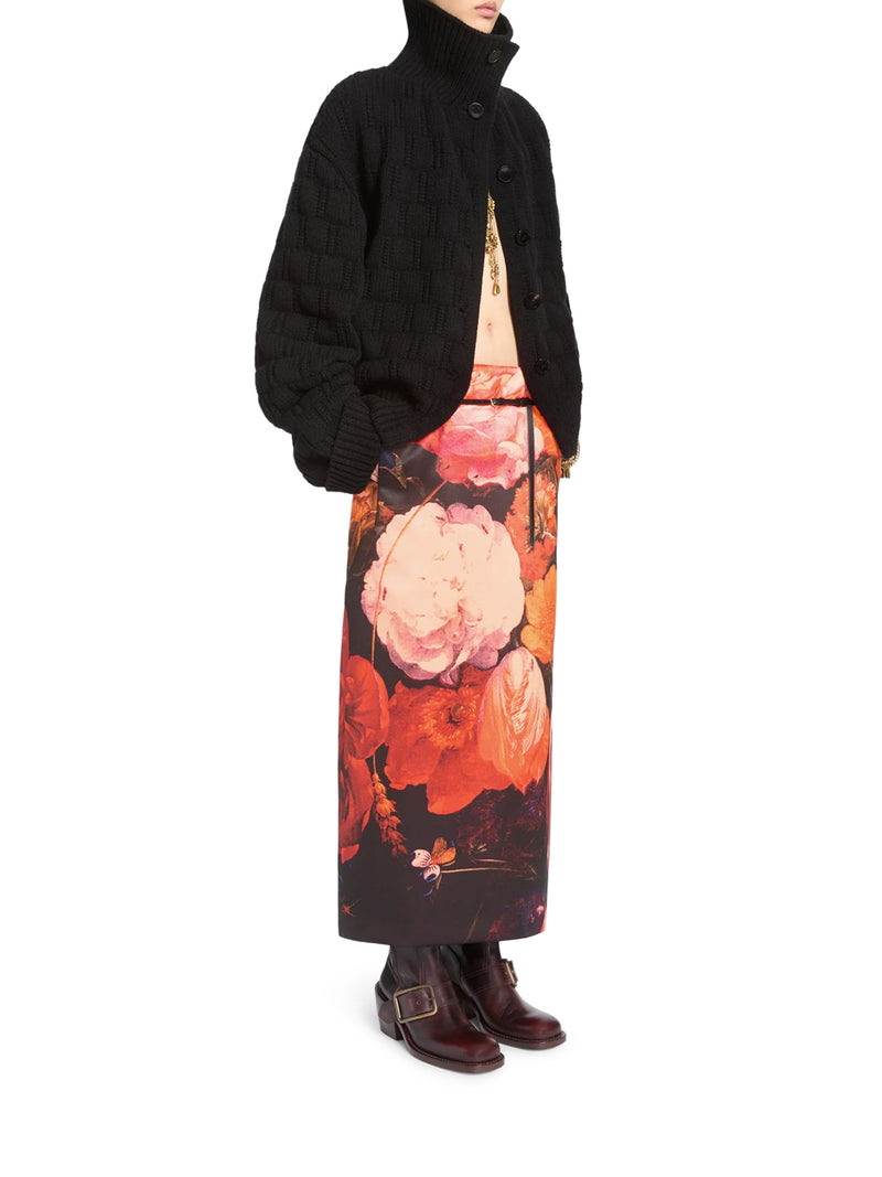 OPEN-KNIT CARDIGAN