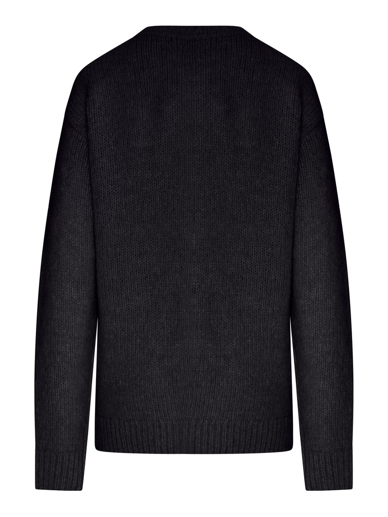WOOL KNIT CARDIGAN