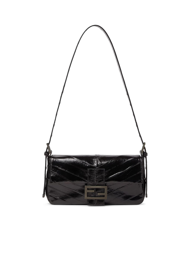 BAGUETTE® BAG 26424 IN BLACK INLAYED MISSINA